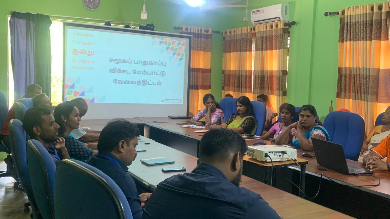 වව්නියාව දිස්ත්‍රික් විශේෂ සමාජ ආරක්ෂණ ප්‍රවර්ධන වැඩසටහන සාර්ථකව නිමාවට!  Image 13